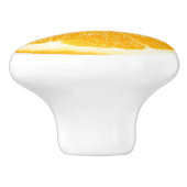 Oranje keukenkast voor Slice Kitchen Keramische Knop (Zijkant)