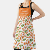 Oranje keukenunisex, vruchtenunisex schort (Insitu)