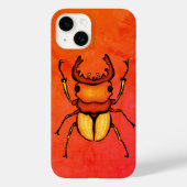 Oranje Kever plezier - Insectenliefhebber Verrukki Case-Mate iPhone Case (Achterkant)