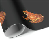 Oranje kikker cadeaupapier (Rol Hoek)