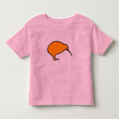 Oranje Kind Shirt Kiwi Ringer (Voorkant)