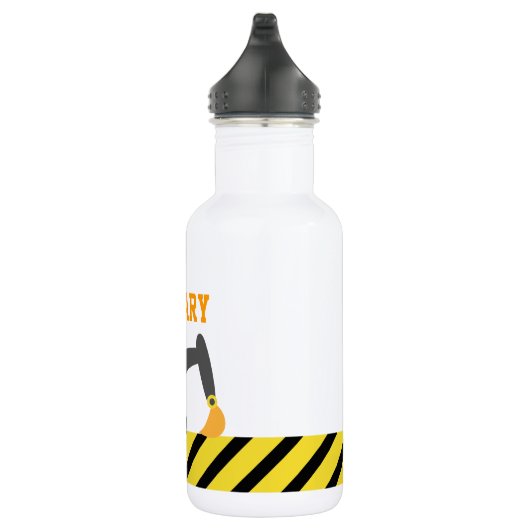 Oranje Kind voor de constructie van graafmachines Waterfles (Rechts)