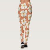 Oranje kip leggings (Achterkant)