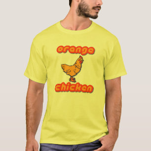 oranje kip t-shirt