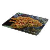 Oranje Kip van de Bossen Paddestoel Snijplank (Hoek)