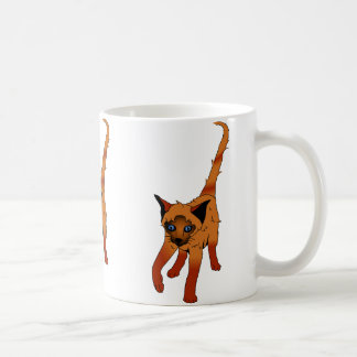 Oranje Kitten Koffiemok