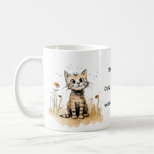 Oranje Kitten Mijn Moppige Kat Video's Kijken Koffiemok