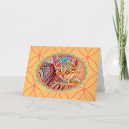 Oranje Kitten  Stijlnotitie Kaart