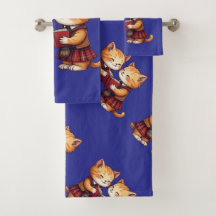 Oranje Kitties Lezen Burns Night