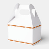 Oranje Klas van 2026 Aangepaste Afstudeerfeestje Bedankdoosjes (Achterkant)