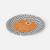 Oranje klasse van 2017 Personeel Afstuderen Papieren Bordje (Gekanteld)