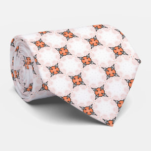Oranje Klem naar beneden nek stropdas