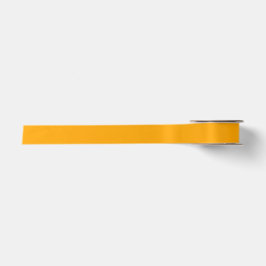 Oranje Kleur Effen Vast Satijnen Lint