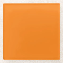 Oranje Kleur Glazen Onderzetter