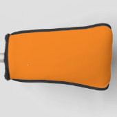 Oranje Kleur Golfheadcover (Voorkant)