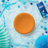 Oranje Kleur Papieren Kommen (Feest)
