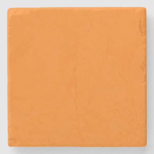 Oranje Kleur Stenen Onderzetter (Voorkant)
