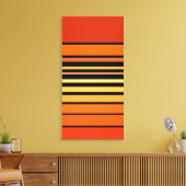 Oranje kleurenpalet canvas afdruk (Insitu (Woonkamer))