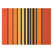 Oranje kleurenpalet tafelkleed (Voorkant (Horizontaal))
