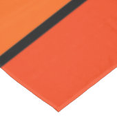 Oranje kleurenpalet tafelkleed (Gekanteld)