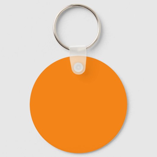 Oranje kleurGepersonaliseerd ontwerper Sleutelhanger (Voorkant)