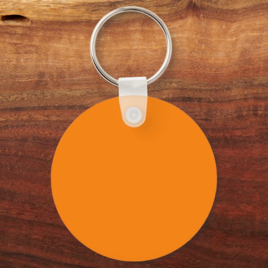 Oranje  kleurGepersonaliseerd ontwerper Sleutelhanger (Voorkant)