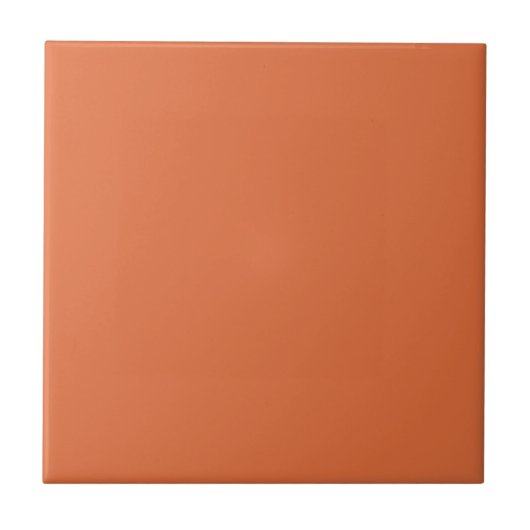 Oranje Knockout Square Kitchen en Bathroom Tegeltje (Voorkant)