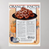 Oranje knoppen poster (Voorkant)
