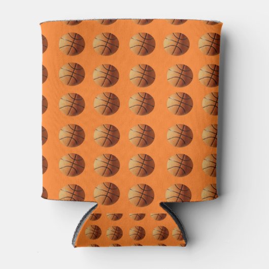 Oranje kogelballen op Oranje, Blikjeskoeler (Voorkant)