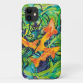 Oranje Koi Case-Mate iPhone Case (Achterkant)