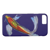 Oranje Koi Japanse waterverf karper Case-Mate iPhone Case (Achterkant (Horizontaal))