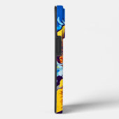 Oranje koi vis blauw Case-Mate iPhone case (Achterkant / Rechts)