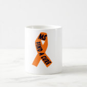 Oranje koolstofbewustzijn koffiemok (Center)