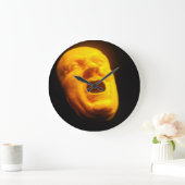 oranje kop grote klok (Huis)