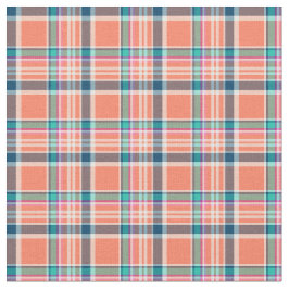 Oranje koraal en blauw giertje stof