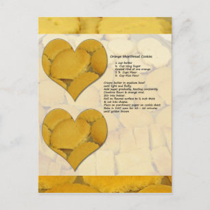 Oranje kortbrood Briefkaart ophalen