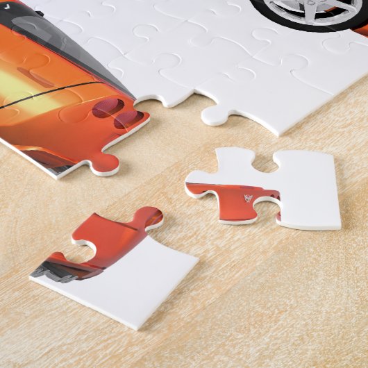 Oranje korvet: legpuzzel (Zijkant)