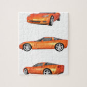 Oranje korvet: legpuzzel (Verticaal)