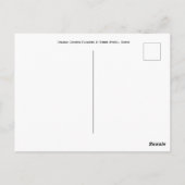 Oranje kosmos Flowers & Ferris Wheel: Tokyo Postca Briefkaart (Achterkant)