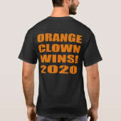 Oranje koudwatten 2020 t-shirt (Achterkant)
