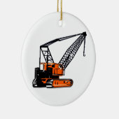 Oranje kraan keramisch ornament (Rechts)
