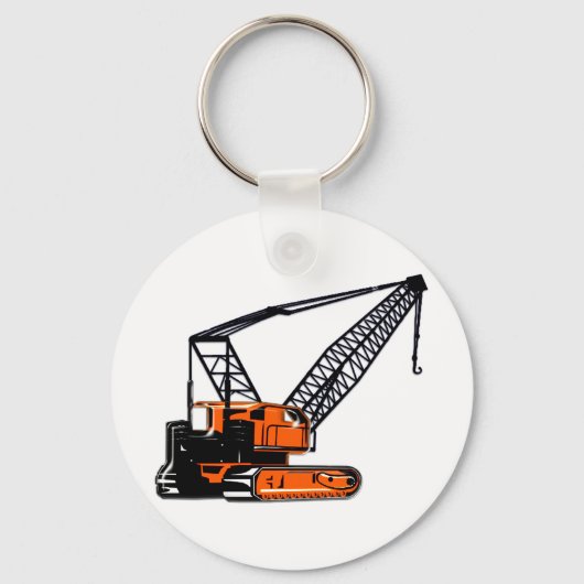 Oranje kraan sleutelhanger (Voorkant)