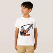 Oranje kraan t-shirt (Voorkant volledig)