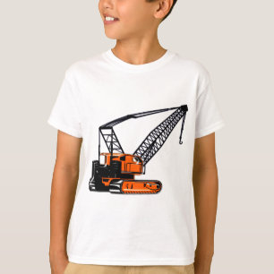 Oranje kraan t-shirt