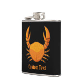 Oranje Krab Heupfles (Links)