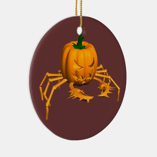 Oranje krab keramisch ornament (Rechts)