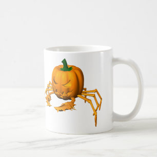 Oranje krab koffiemok