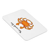 Oranje krab magneet (Rechterzijde)