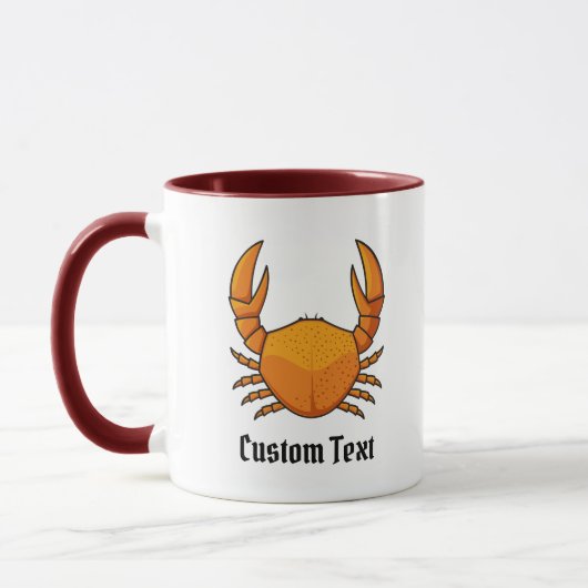 Oranje krab mok (Links)