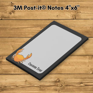 Oranje Krab Post-it® Notes